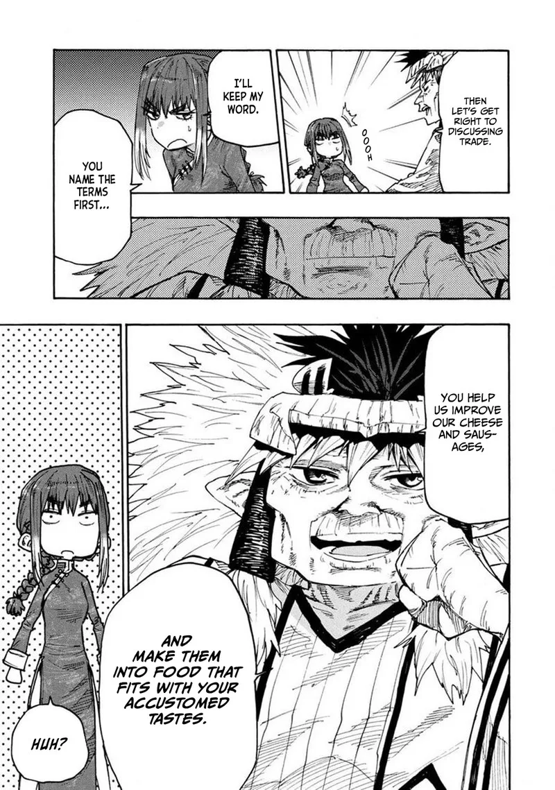 Mazumeshi Elf to Yuuboku-gurashi Chapter 74 page 24