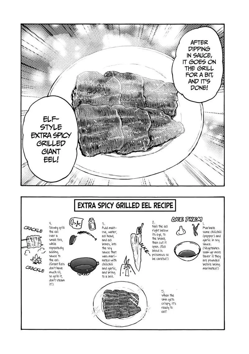Mazumeshi Elf to Yuuboku-gurashi Chapter 77 page 19