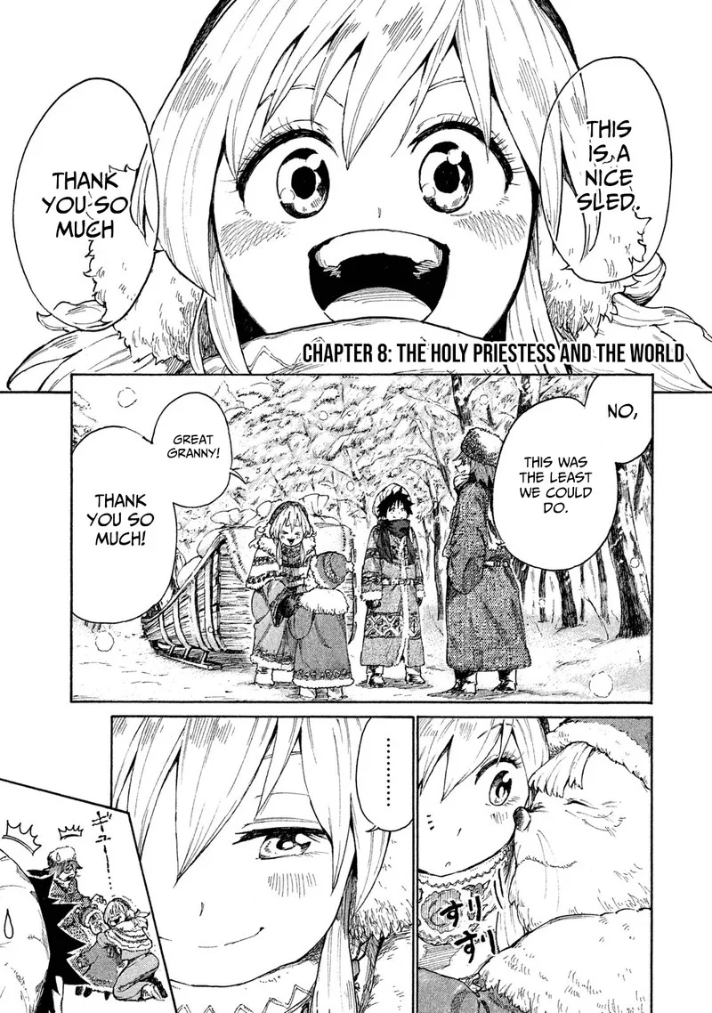 Mazumeshi Elf to Yuuboku-gurashi Chapter 8 page 1