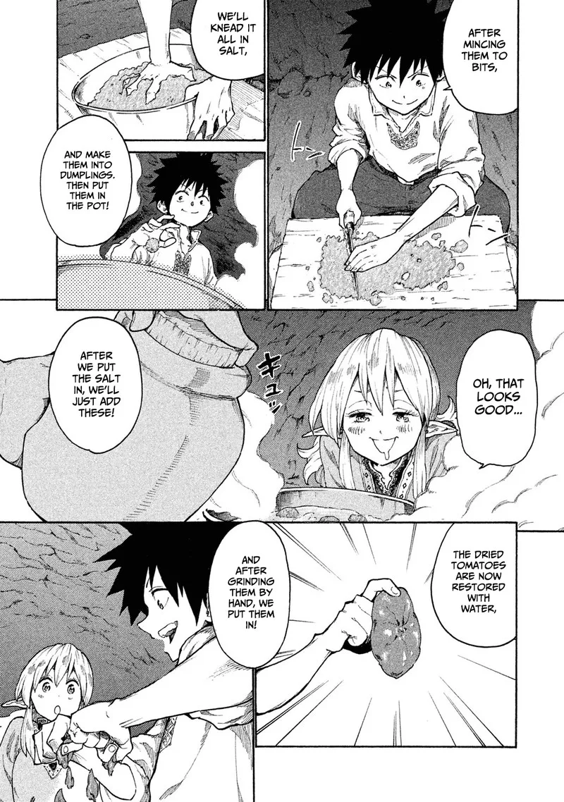 Mazumeshi Elf to Yuuboku-gurashi Chapter 9 page 11