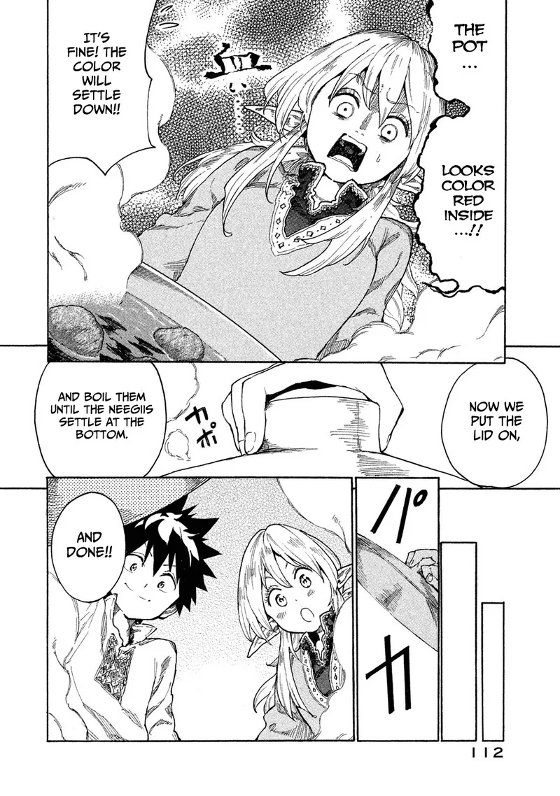 Mazumeshi Elf to Yuuboku-gurashi Chapter 9 page 12