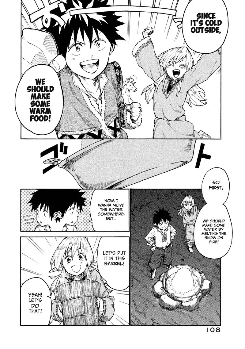 Mazumeshi Elf to Yuuboku-gurashi Chapter 9 page 8