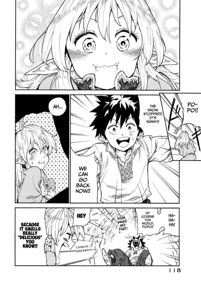 Mazumeshi Elf to Yuuboku-gurashi Chapter 9 page 18