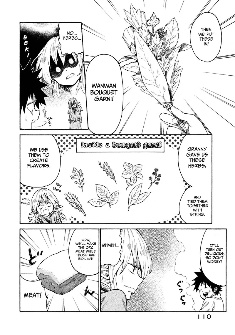 Mazumeshi Elf to Yuuboku-gurashi Chapter 9 page 10