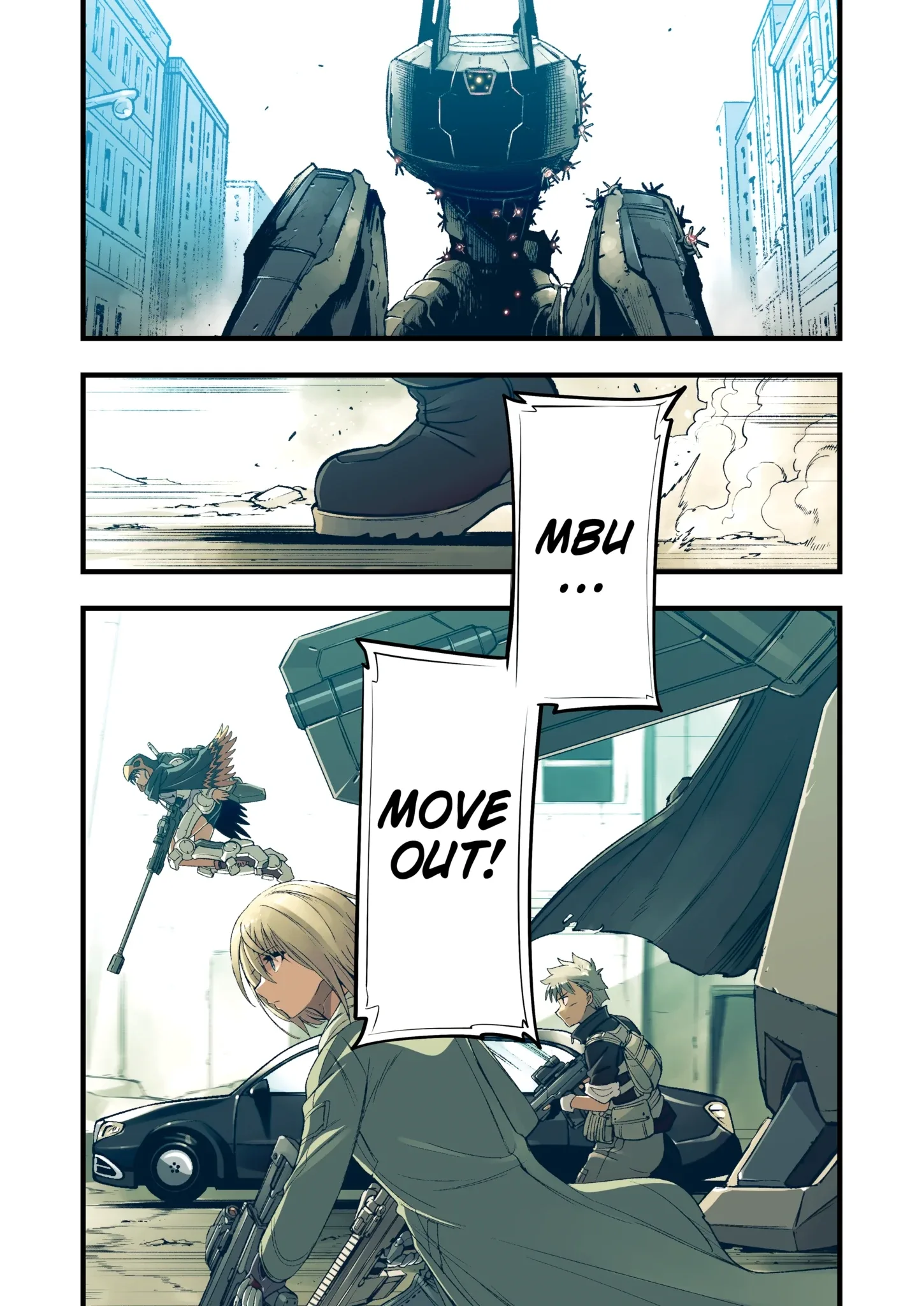 Mechanical Buddy Universe 1.0 Chapter 13.1 page 1