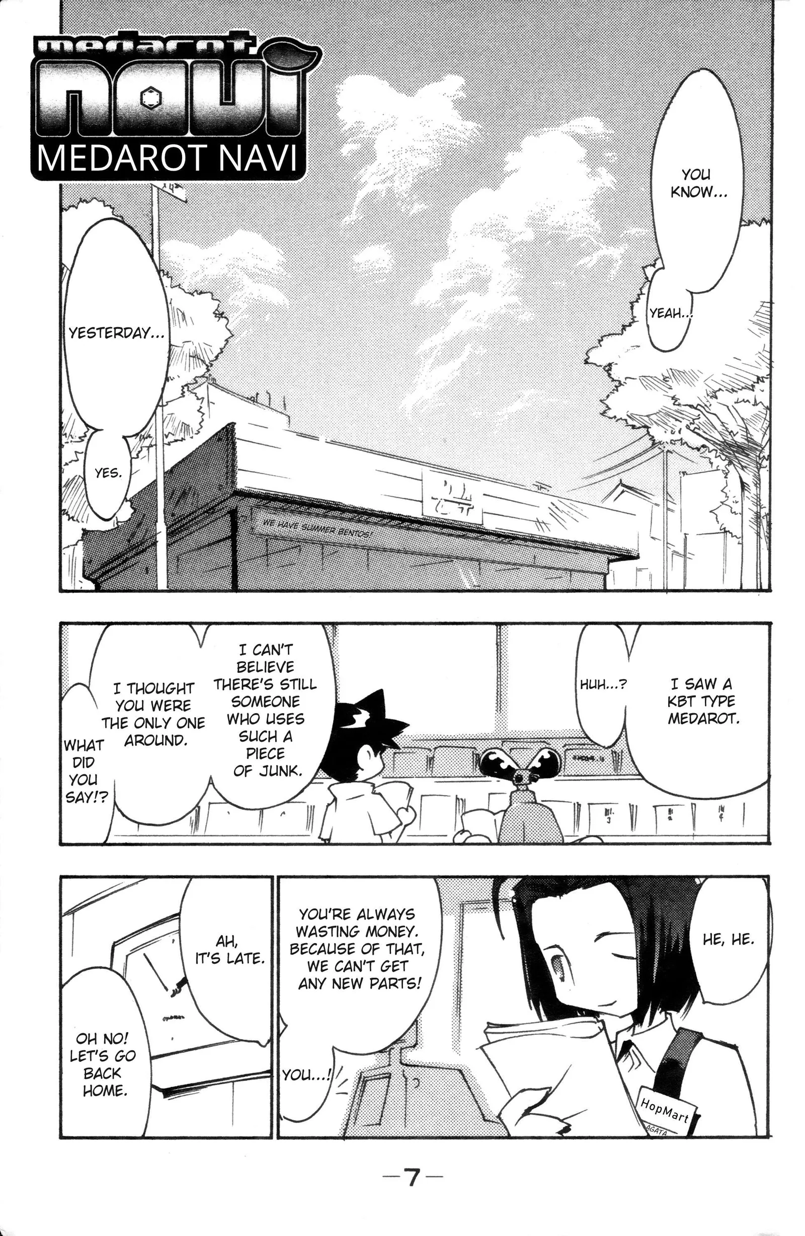 Medabot Navi Chapter 1 page 9
