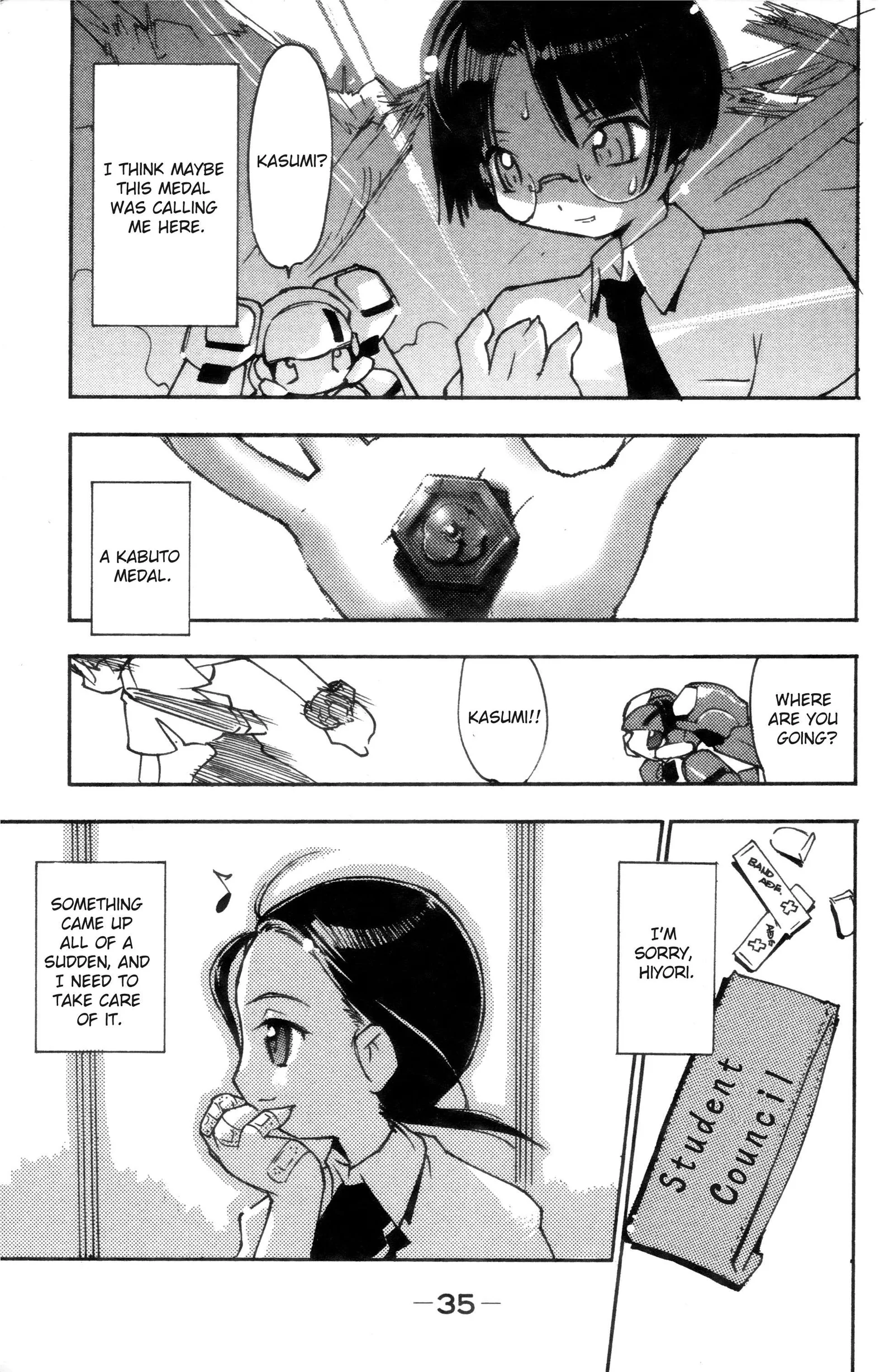 Medabot Navi Chapter 1 page 36