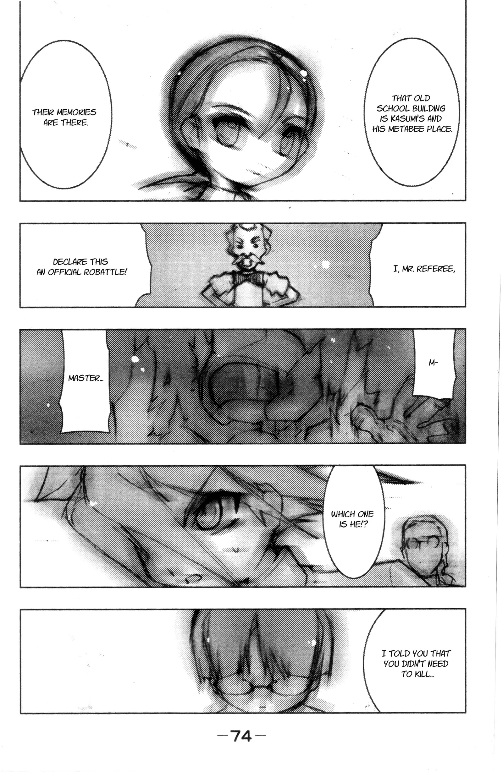 Medabot Navi Chapter 3 page 1