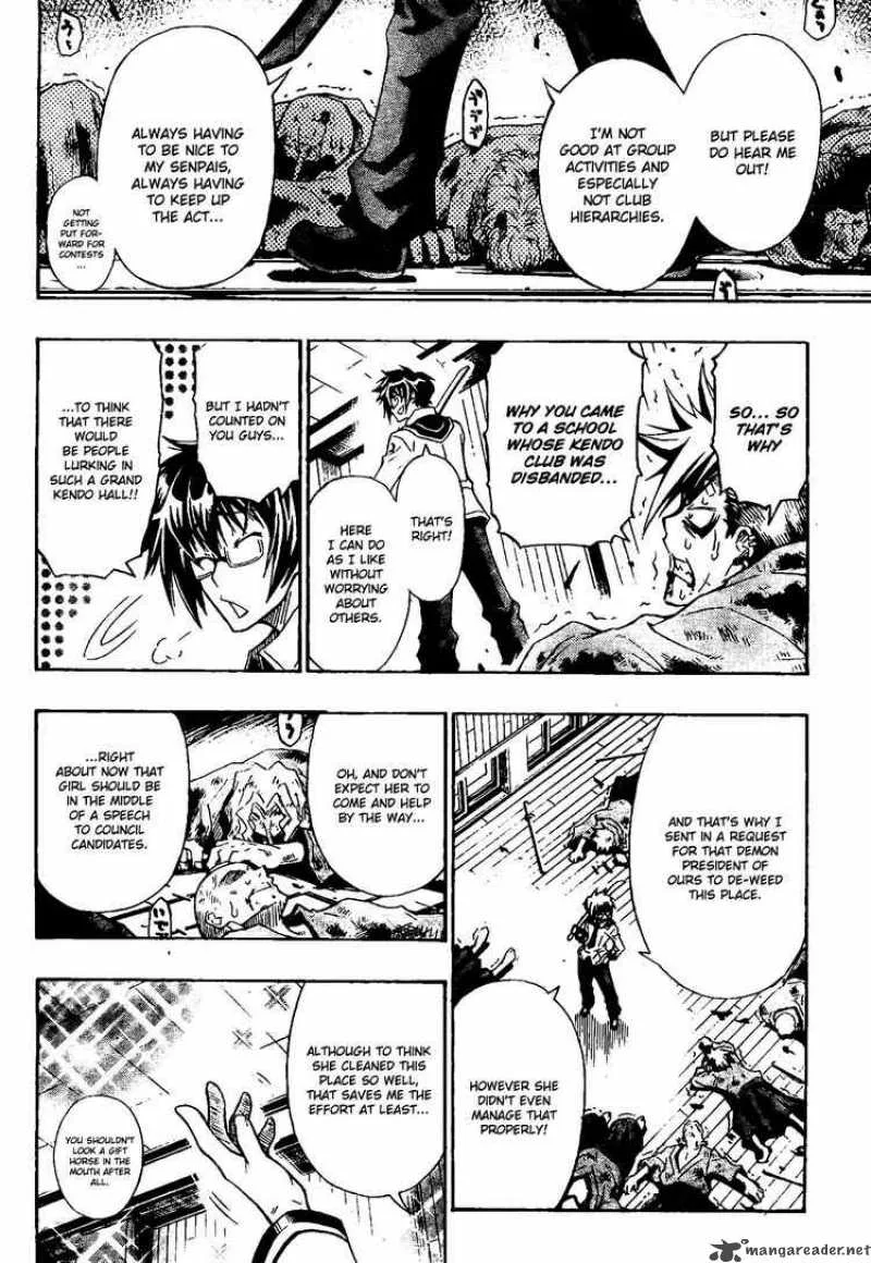 Medaka Box Chapter 1 page 40