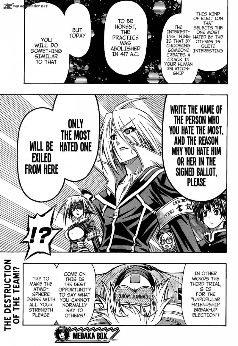 Medaka Box Chapter 101 page 20