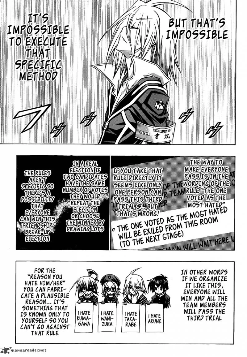 Medaka Box Chapter 102 page 4