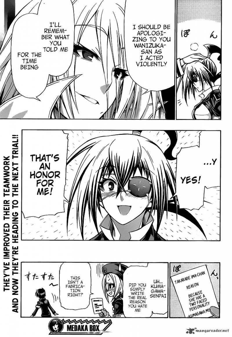 Medaka Box Chapter 102 page 20