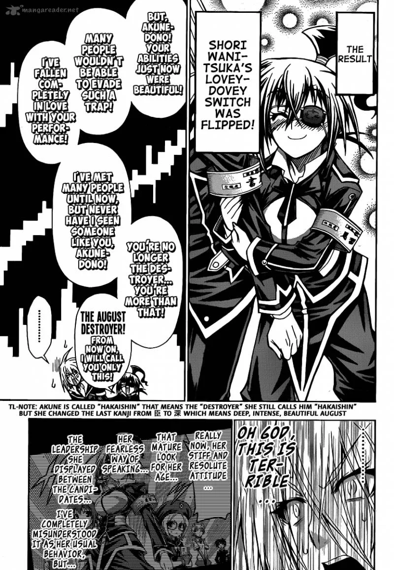 Medaka Box Chapter 107 page 6