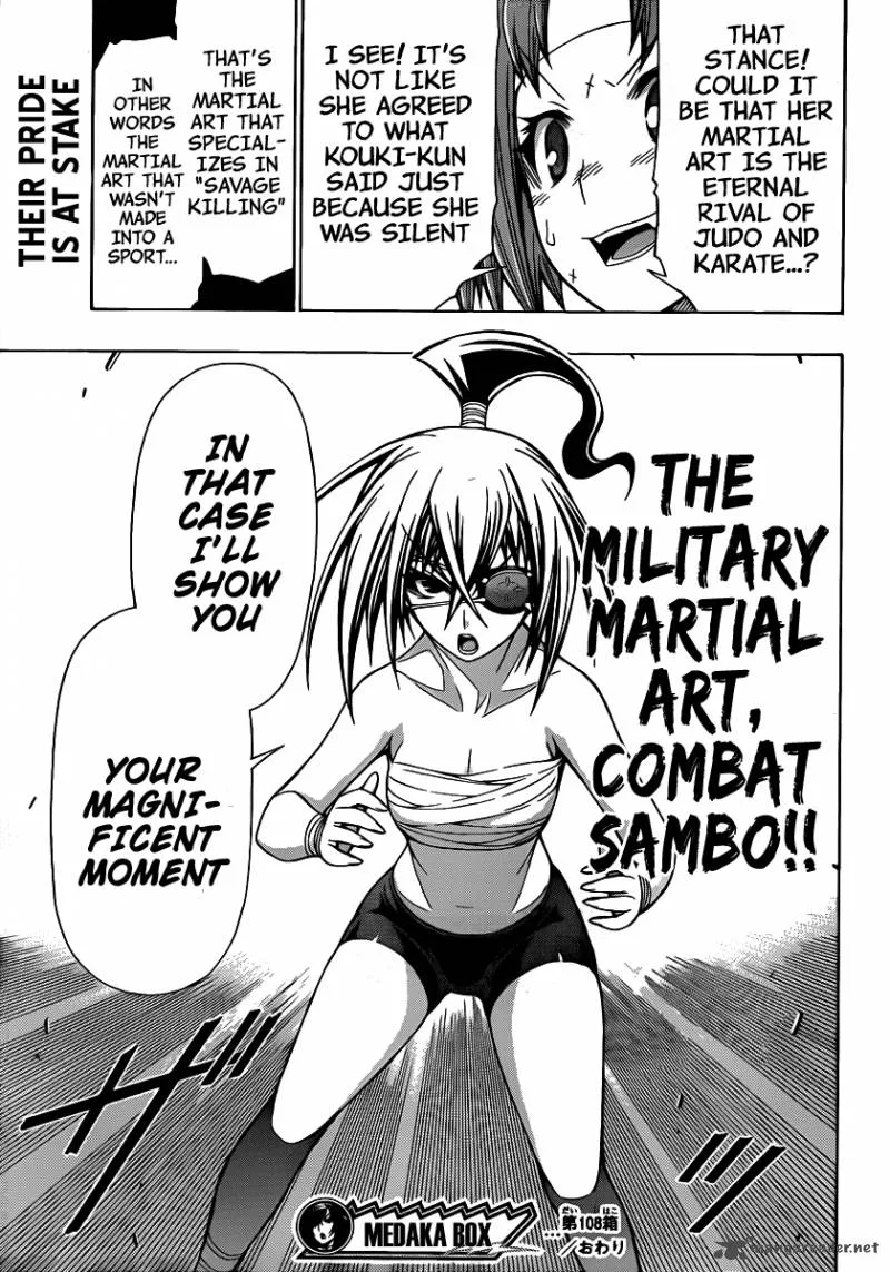 Medaka Box Chapter 108 page 20