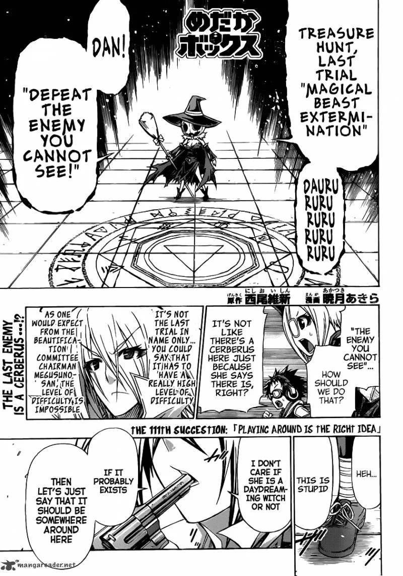 Medaka Box Chapter 111 page 2