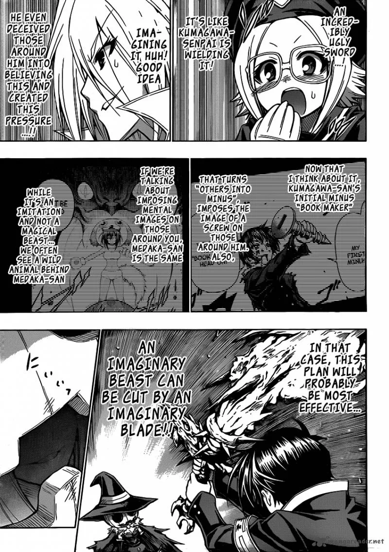 Medaka Box Chapter 111 page 11