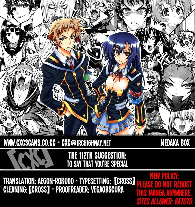 Medaka Box Chapter 112 page 1