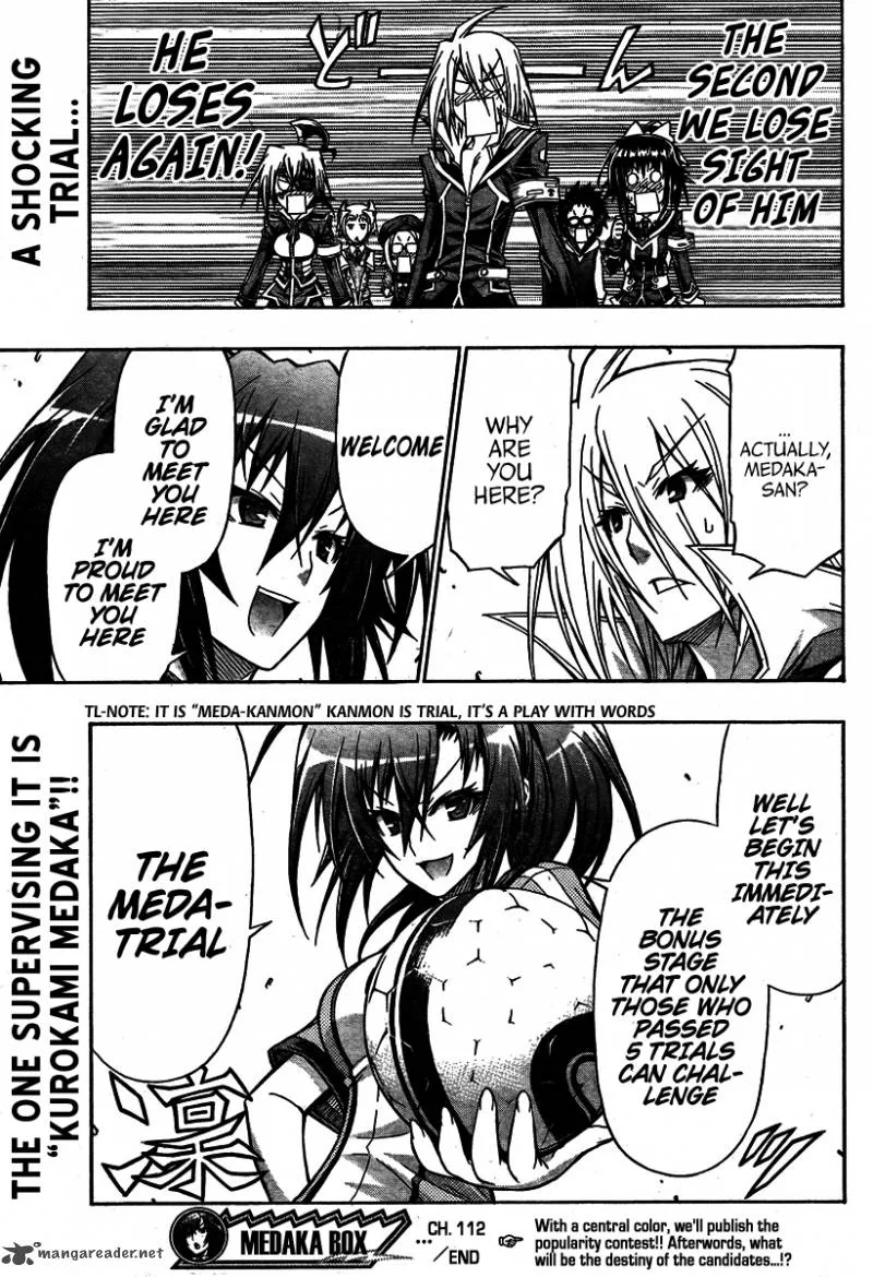 Medaka Box Chapter 112 page 19