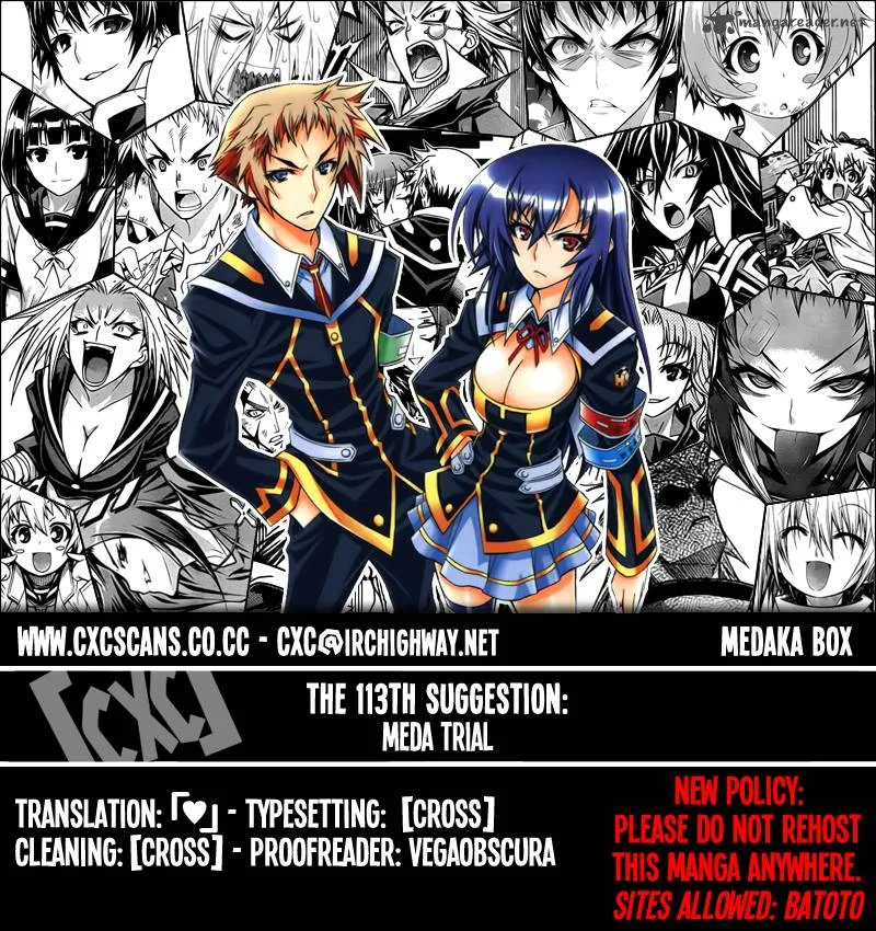 Medaka Box Chapter 113 page 3