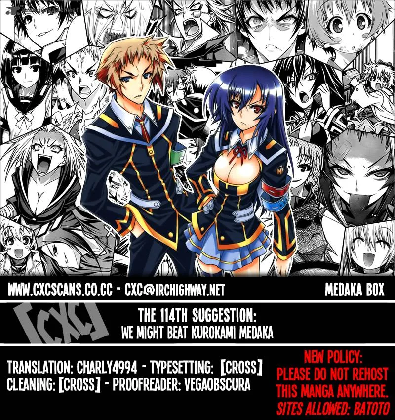 Medaka Box Chapter 114 page 1