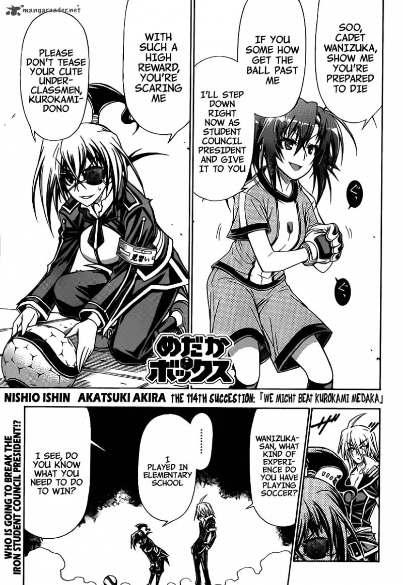 Medaka Box Chapter 114 page 3