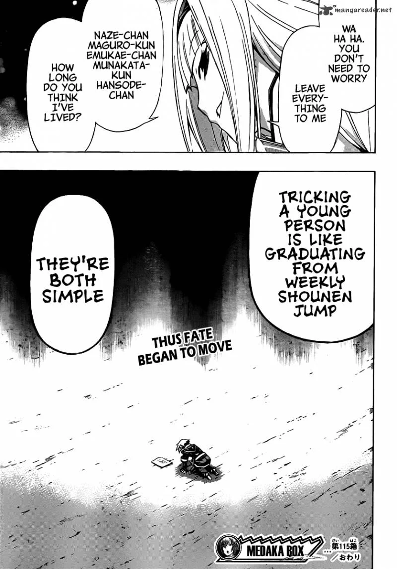 Medaka Box Chapter 115 page 19