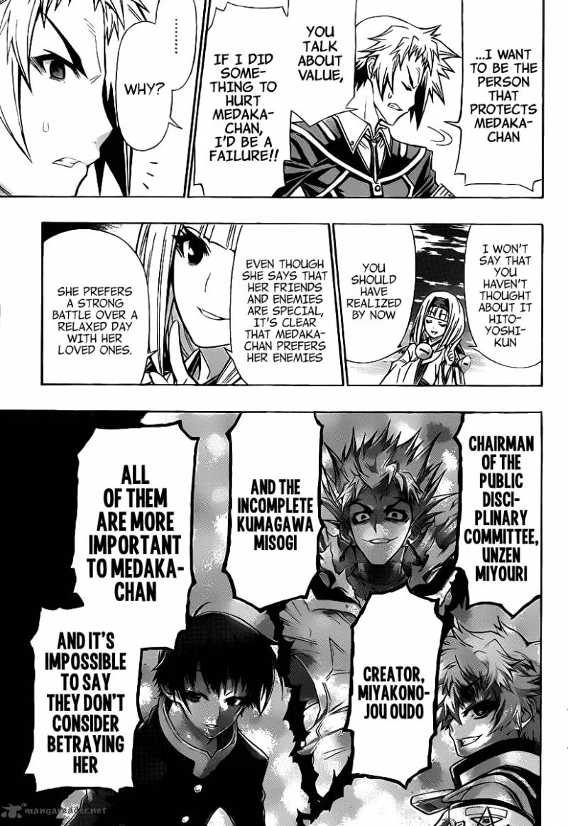 Medaka Box Chapter 116 page 12