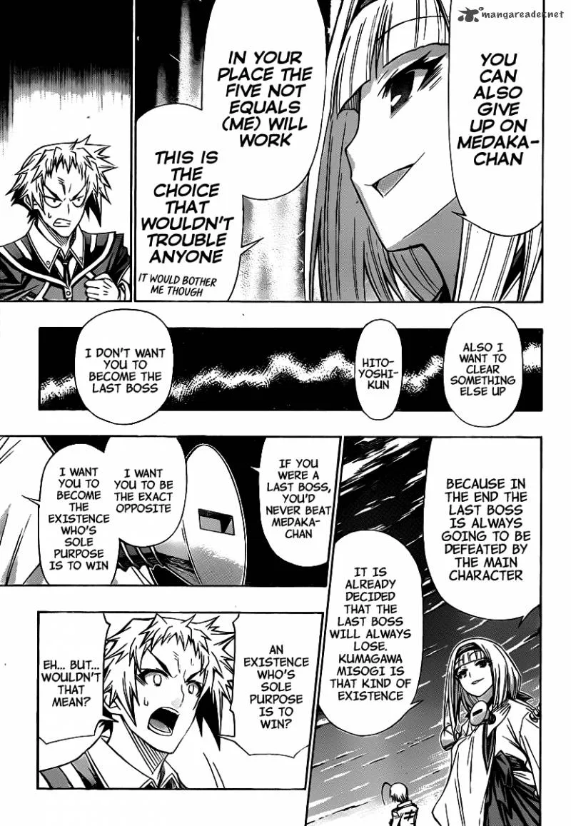 Medaka Box Chapter 116 page 14