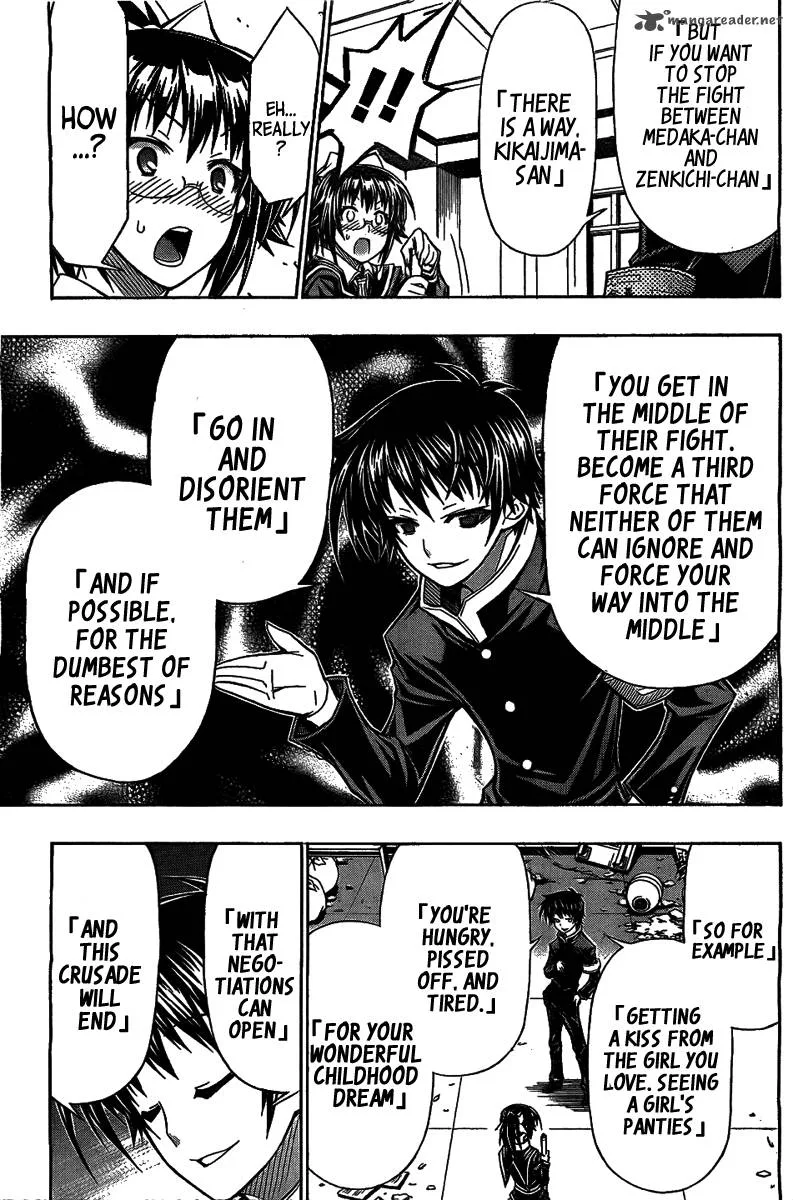 Medaka Box Chapter 119 page 17