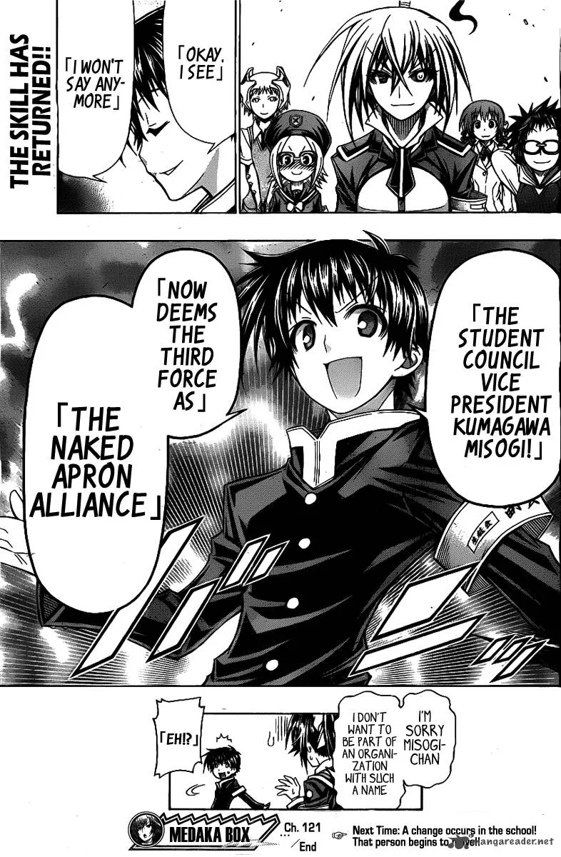 Medaka Box Chapter 121 page 21