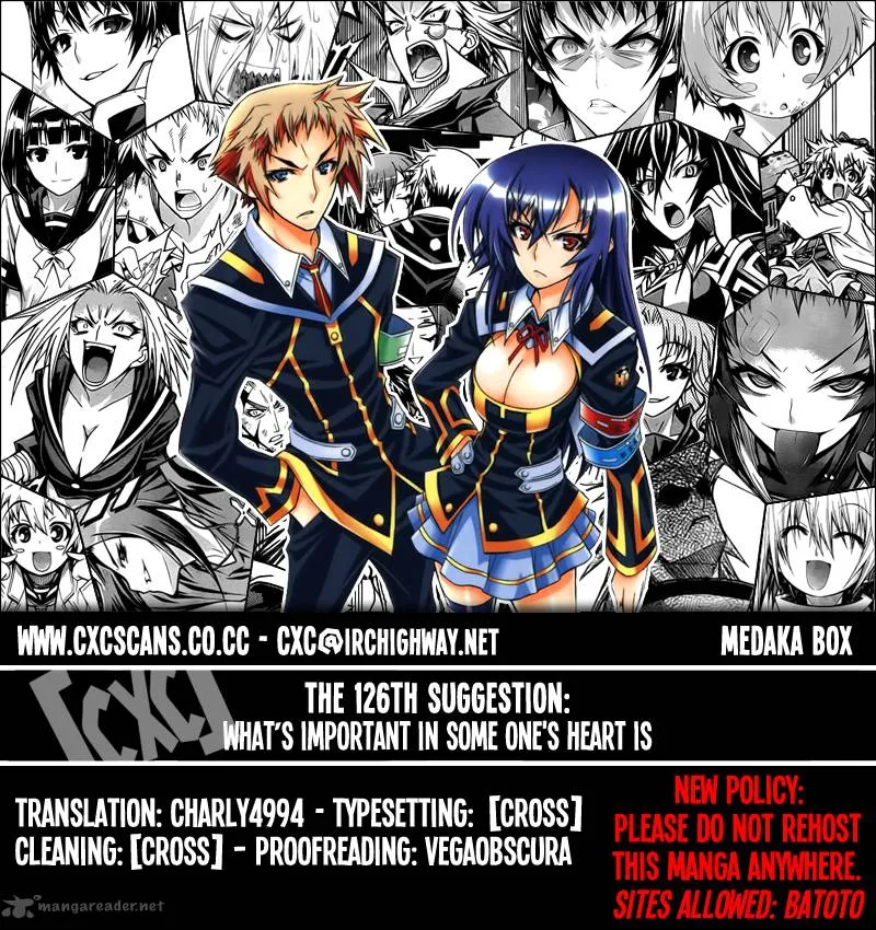 Medaka Box Chapter 126 page 1