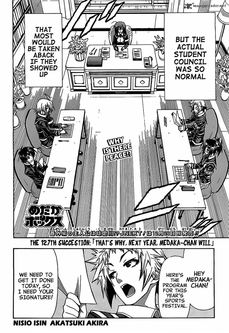 Medaka Box Chapter 127 page 3