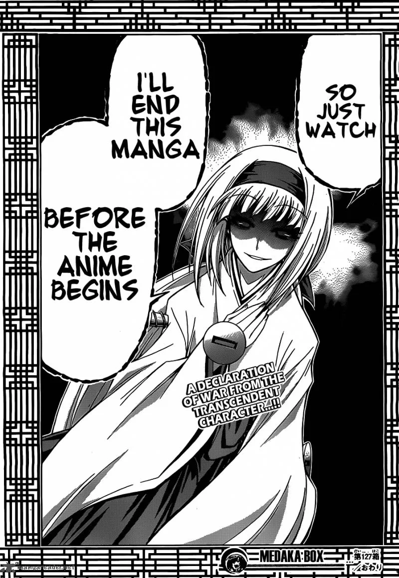 Medaka Box Chapter 127 page 19