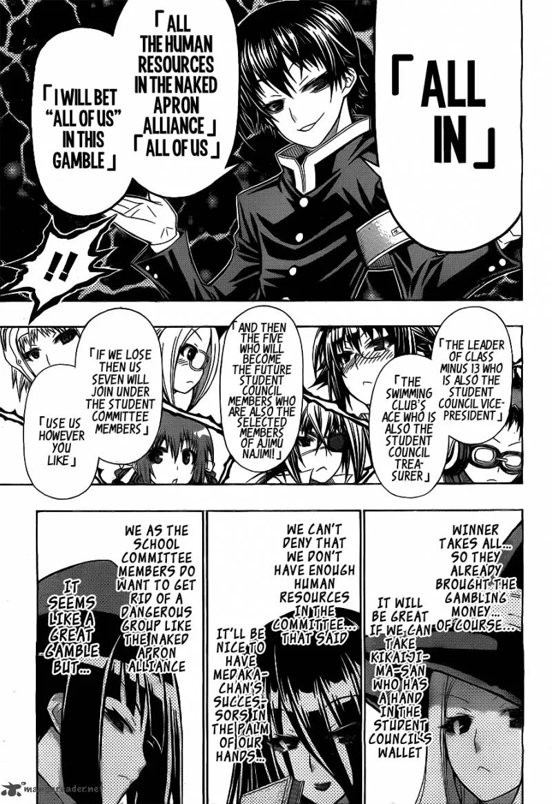 Medaka Box Chapter 129 page 13