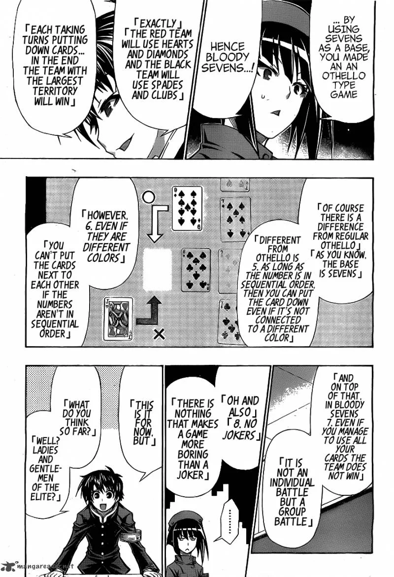 Medaka Box Chapter 129 page 5