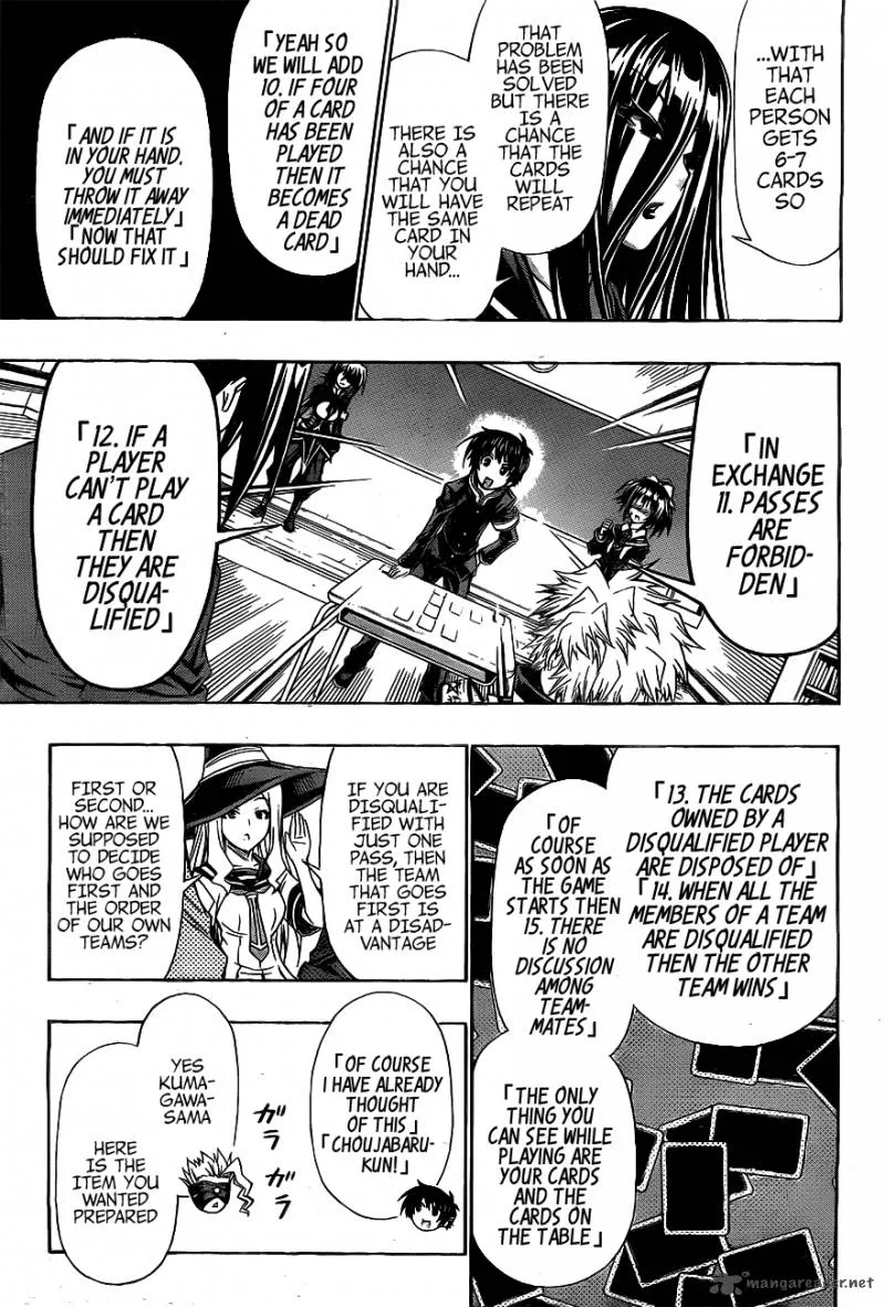 Medaka Box Chapter 129 page 7