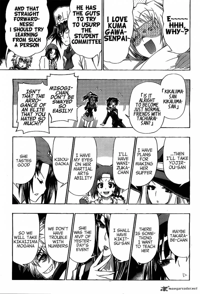 Medaka Box Chapter 129 page 15