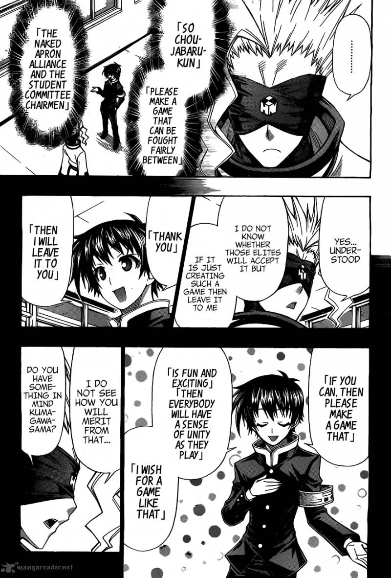 Medaka Box Chapter 130 page 12