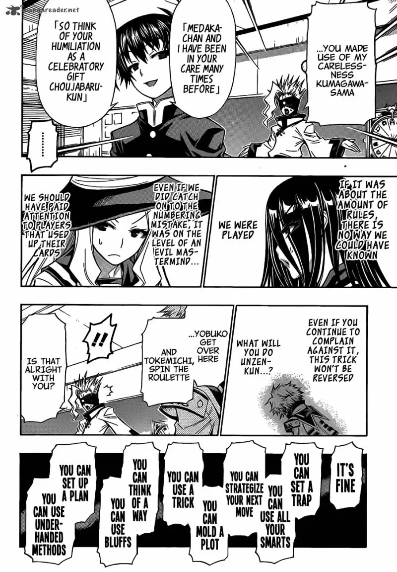 Medaka Box Chapter 131 page 18