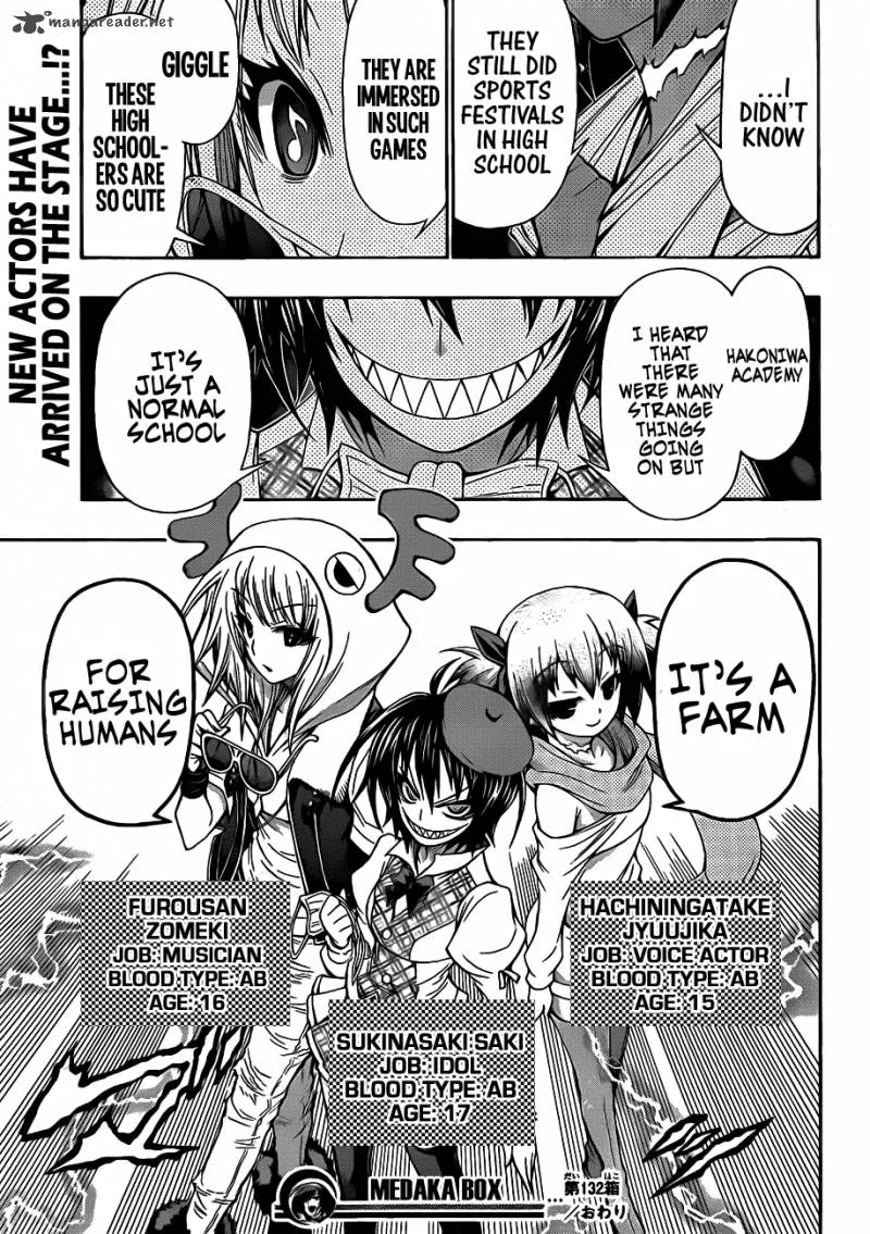 Medaka Box Chapter 132 page 20