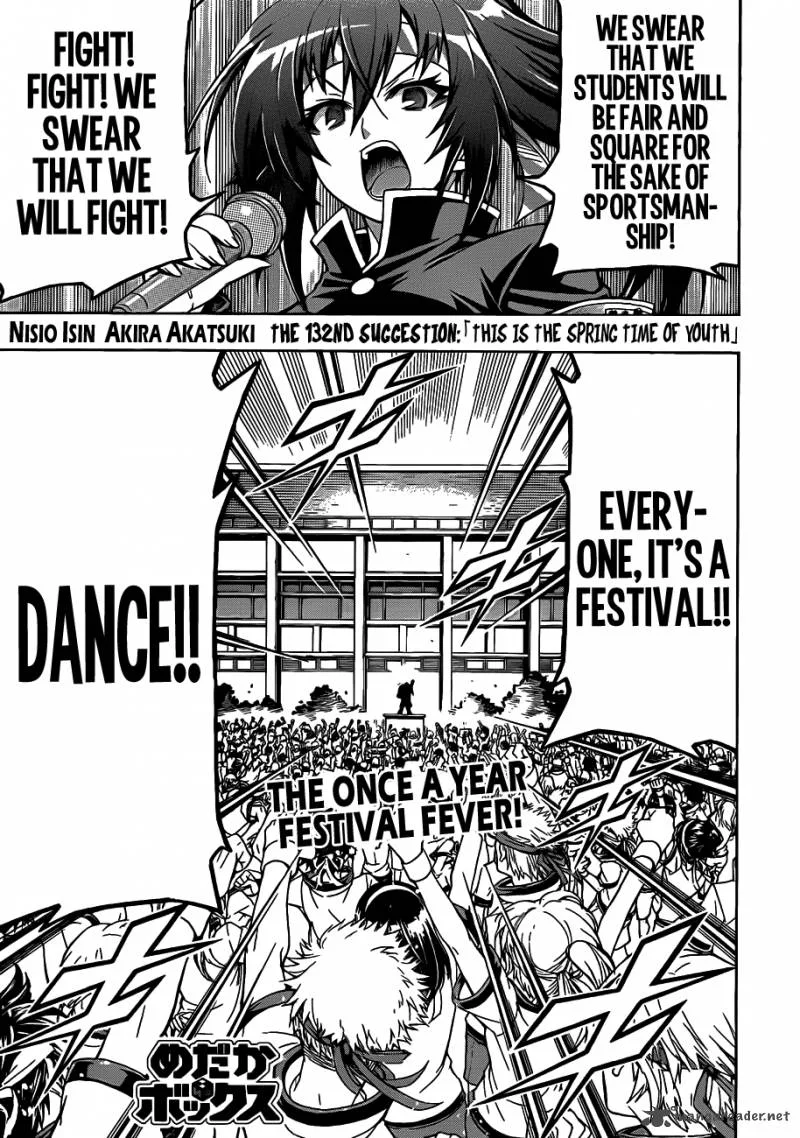 Medaka Box Chapter 132 page 2