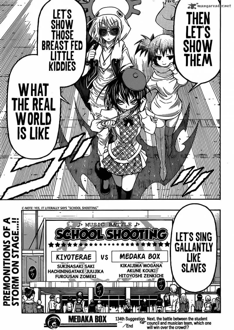 Medaka Box Chapter 134 page 20