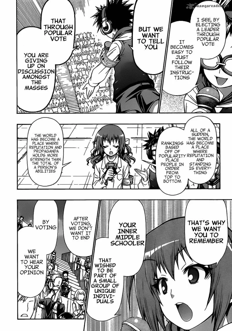 Medaka Box Chapter 138 page 6