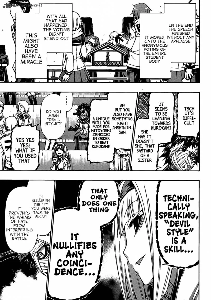 Medaka Box Chapter 138 page 19