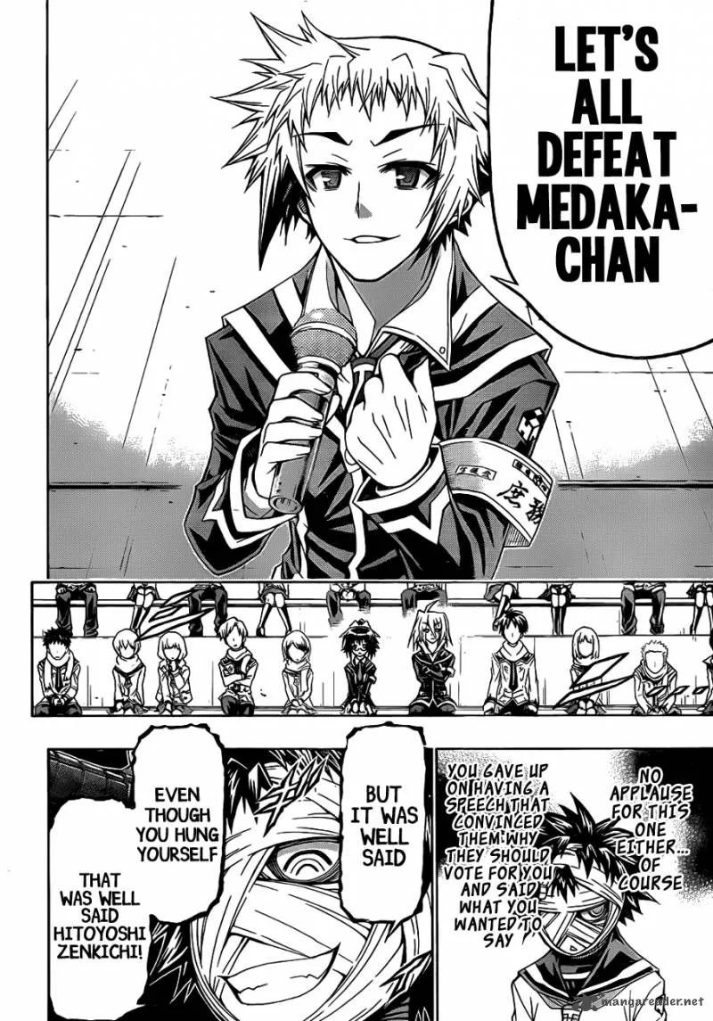 Medaka Box Chapter 138 page 14