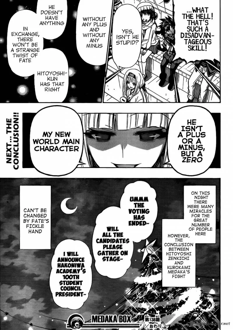 Medaka Box Chapter 138 page 21