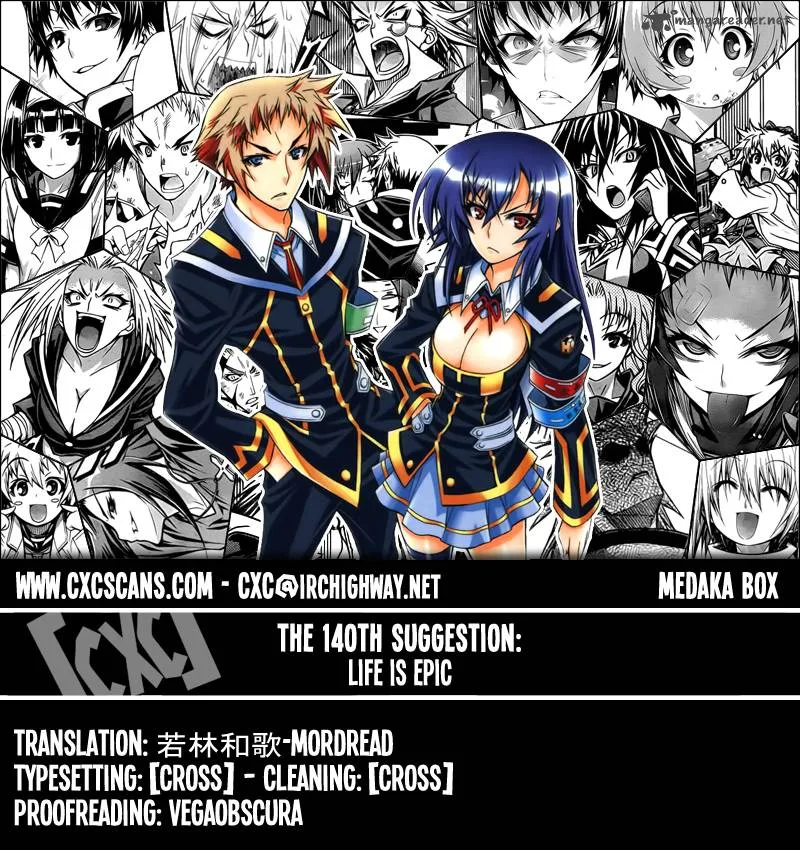Medaka Box Chapter 140 page 1