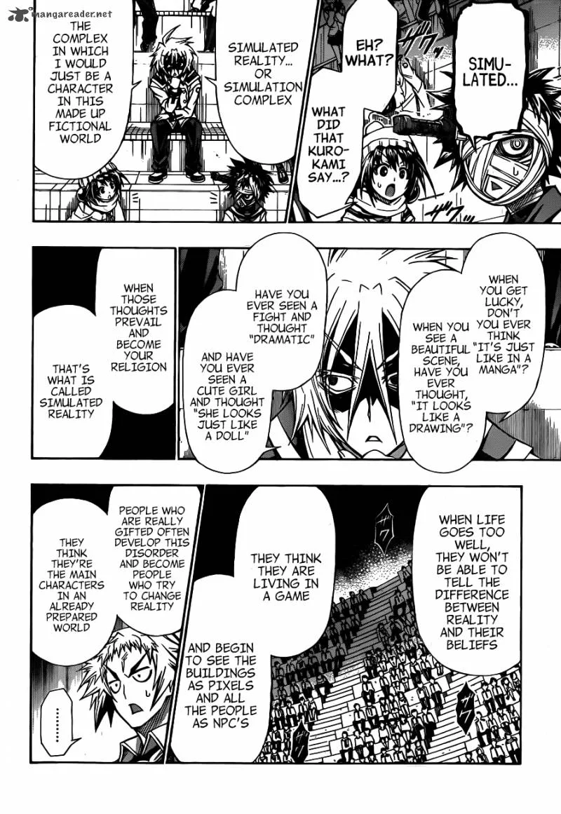 Medaka Box Chapter 140 page 7