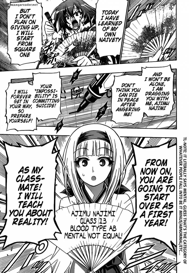 Medaka Box Chapter 140 page 16