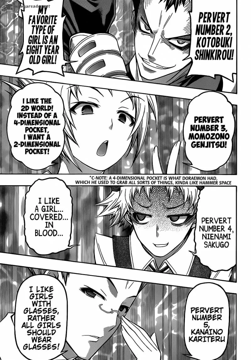 Medaka Box Chapter 142 page 11